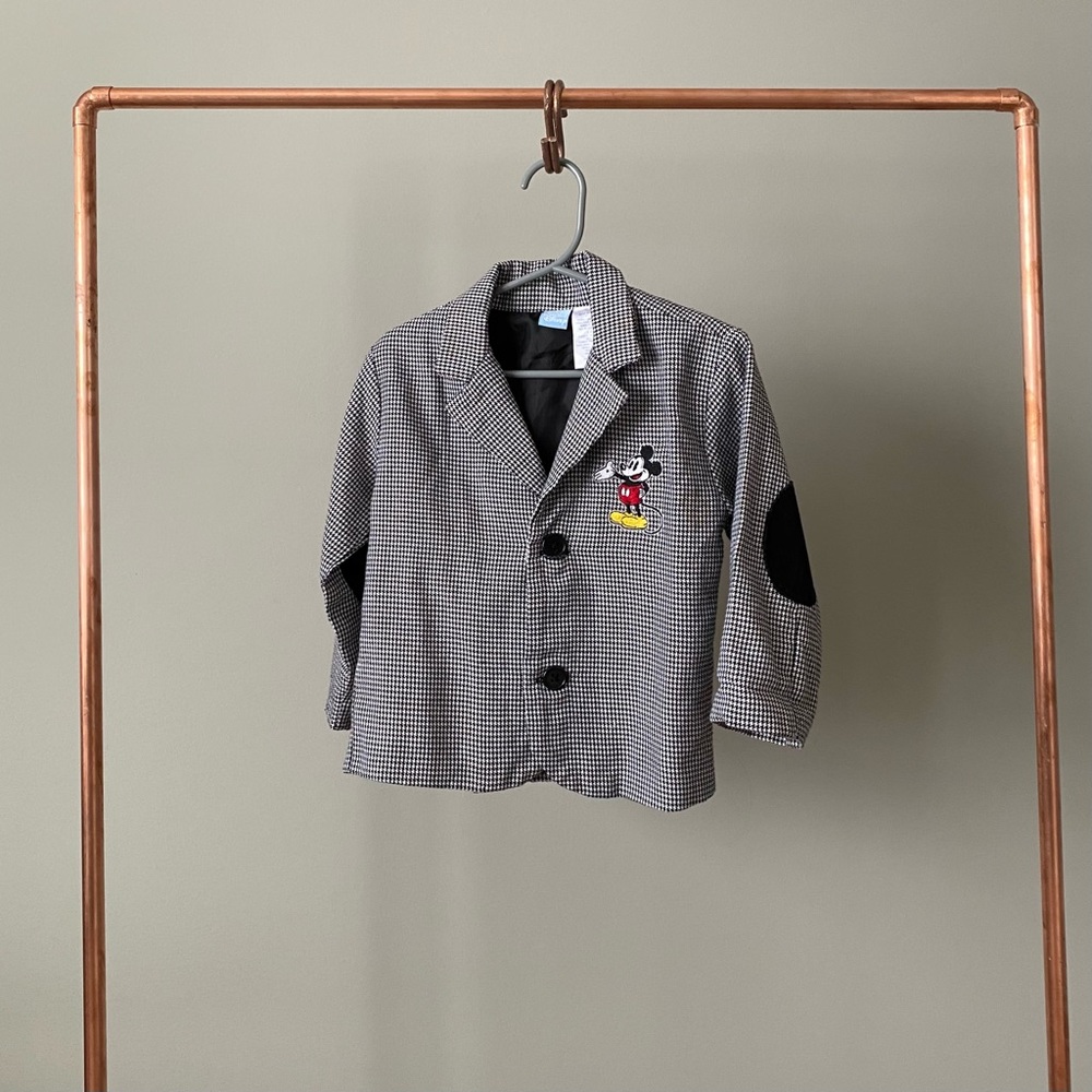 Herringbone Disney Suit Coat
